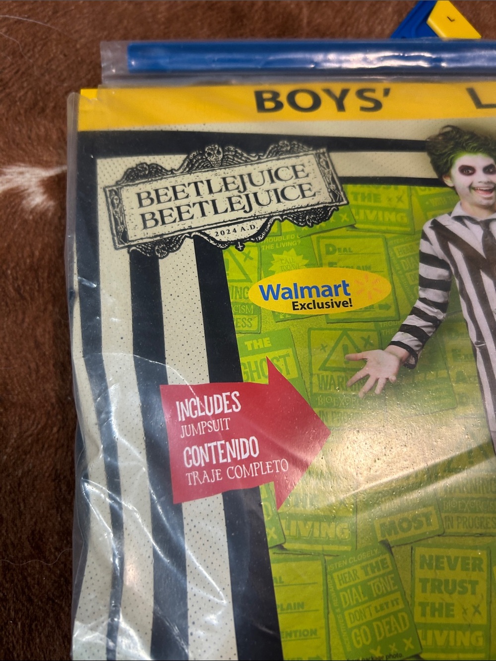 Rubie's Beetlejuice Boys' Costume - Black & White - Picture 2 of 5
